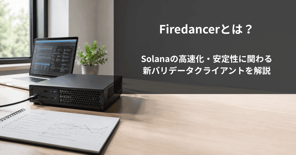 Firedancerとは？Solanaの高速化・安定性に関わる新バリデータクライアントを解説