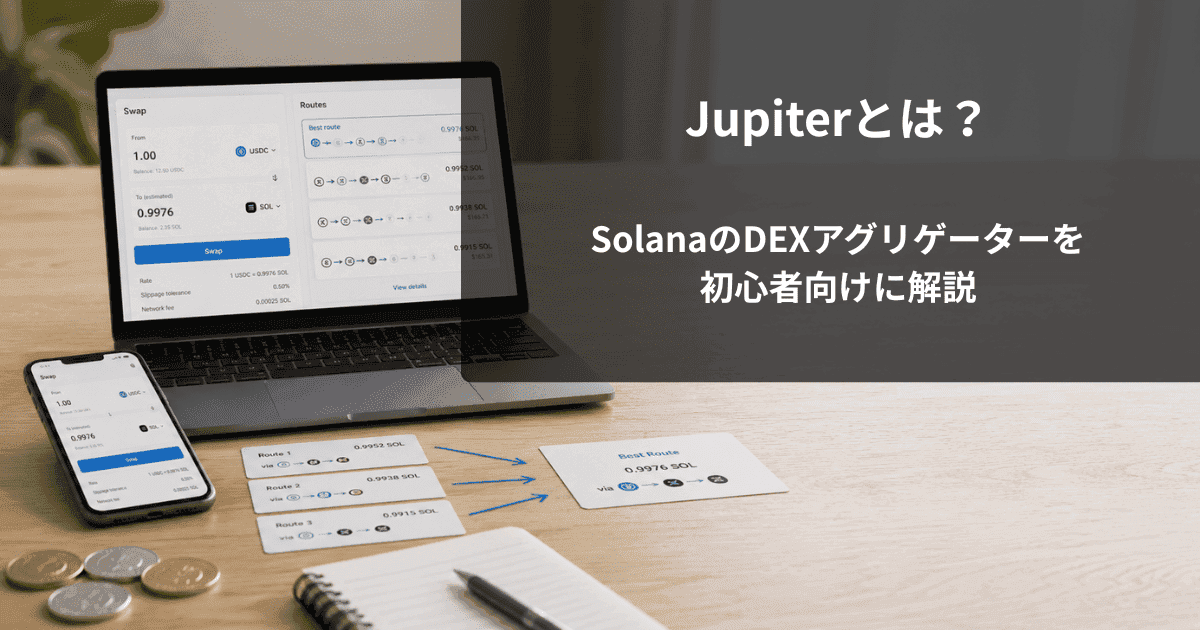 Jupiterとは？SolanaのDEXアグリゲーターを初心者向けに解説