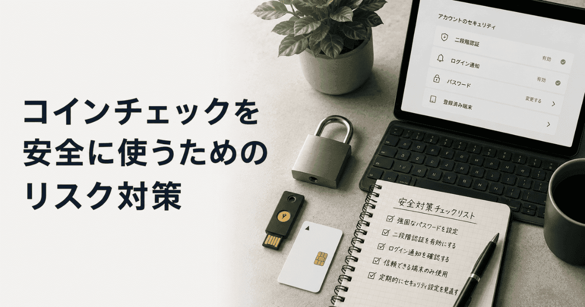 コインチェックを安全に使うためのリスク対策
