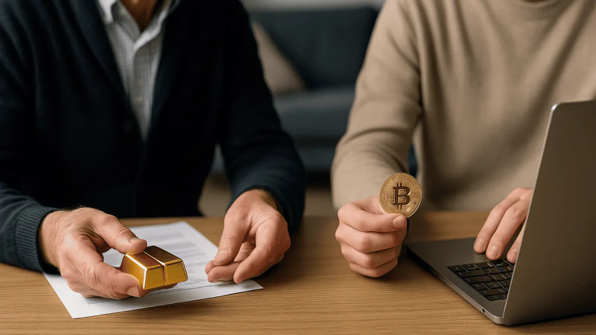 どんな人に金が向いていて、どんな人にビットコインが向いているのか