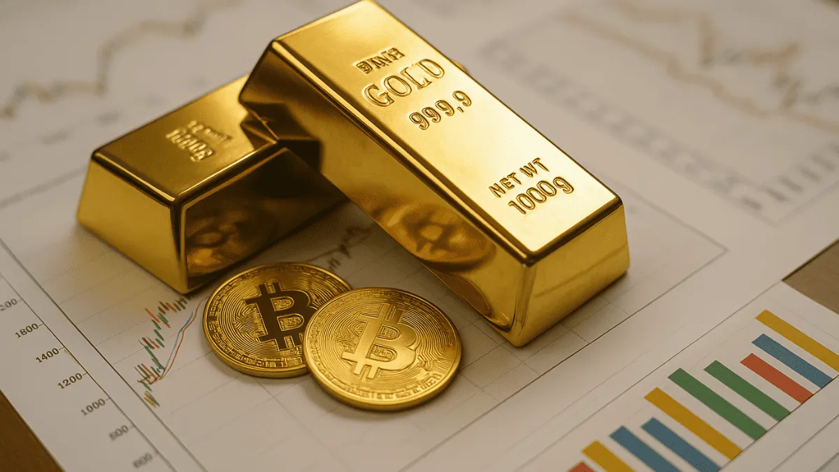 ビットコインと金を組み合わせた分散投資の考え方