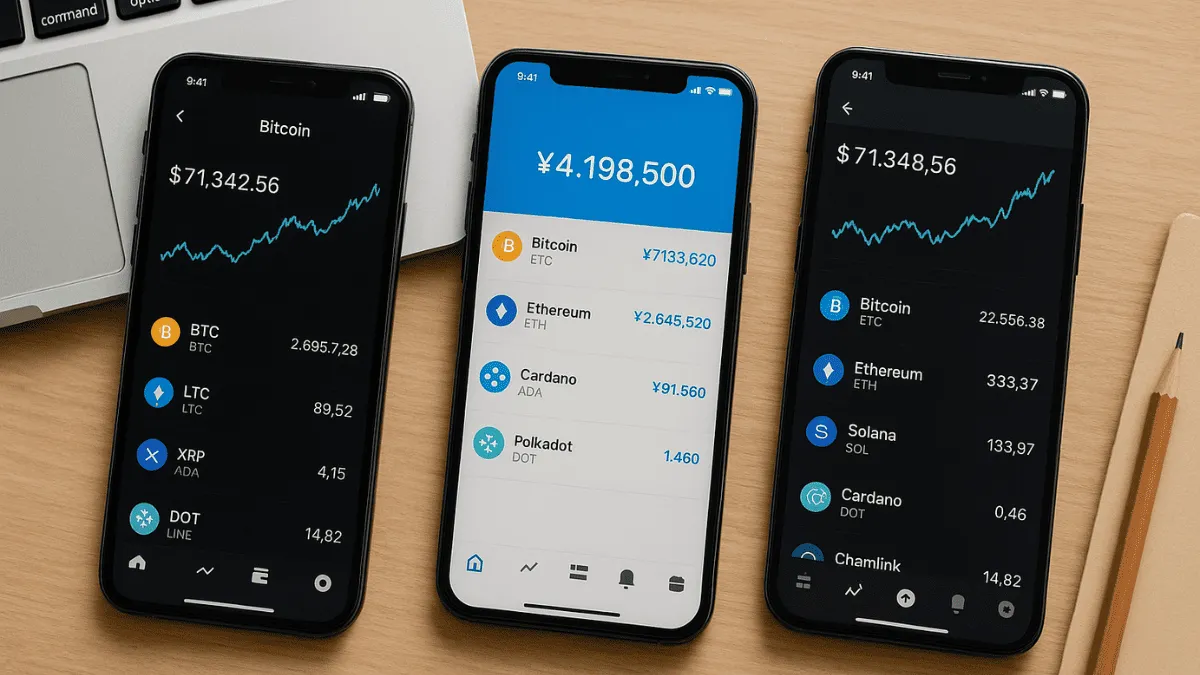コインチェック・bitFlyer・GMOコインの基本スペック比較