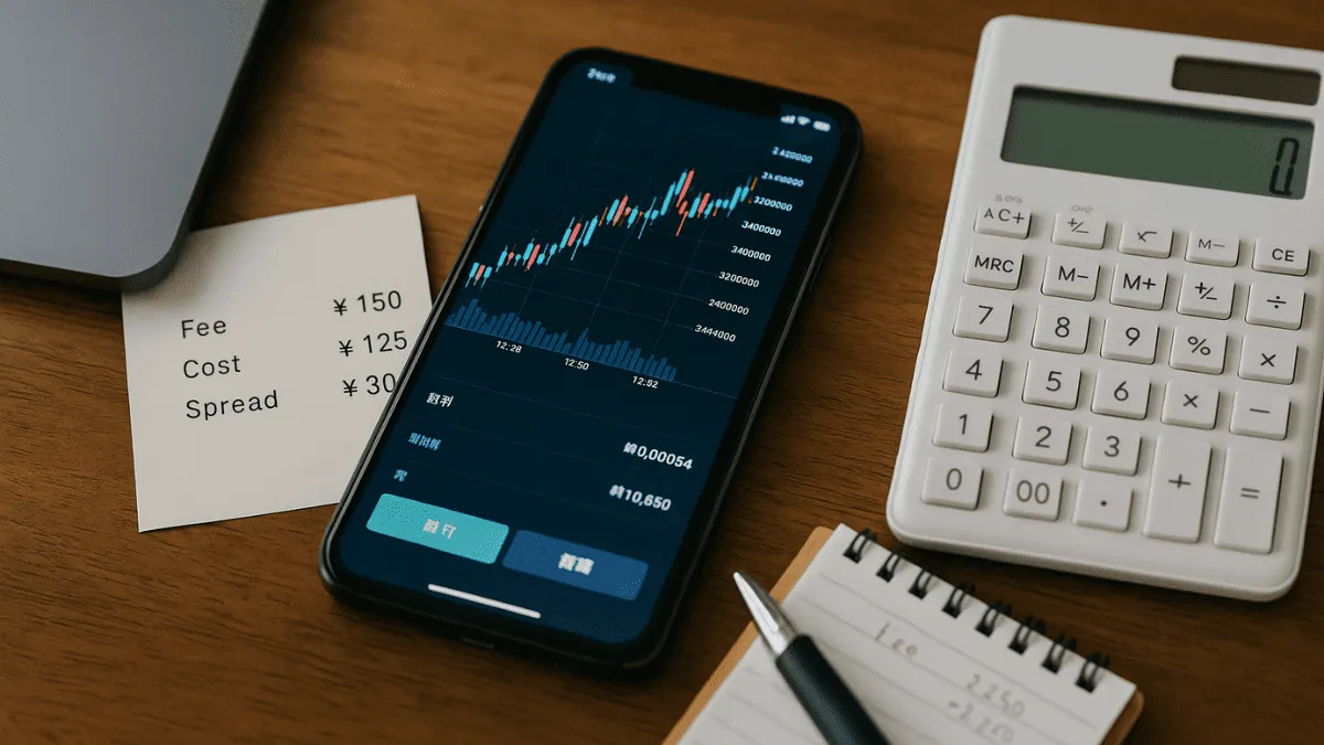 手数料と取引コストで比較：販売所と取引所の違い