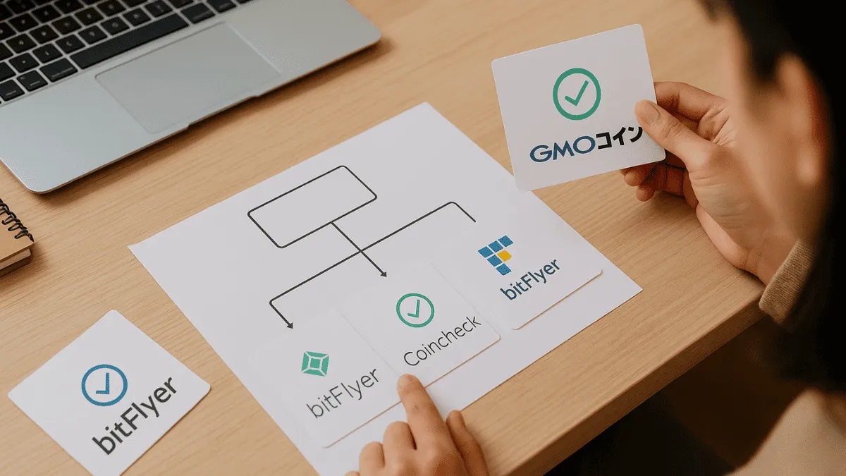 目的別：どの取引所をメインにするかの考え方