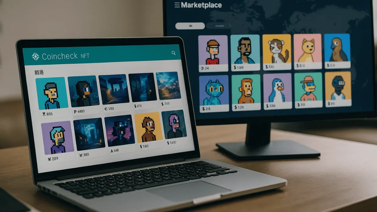 コインチェックNFTとOpenSeaなど海外マーケットの違い