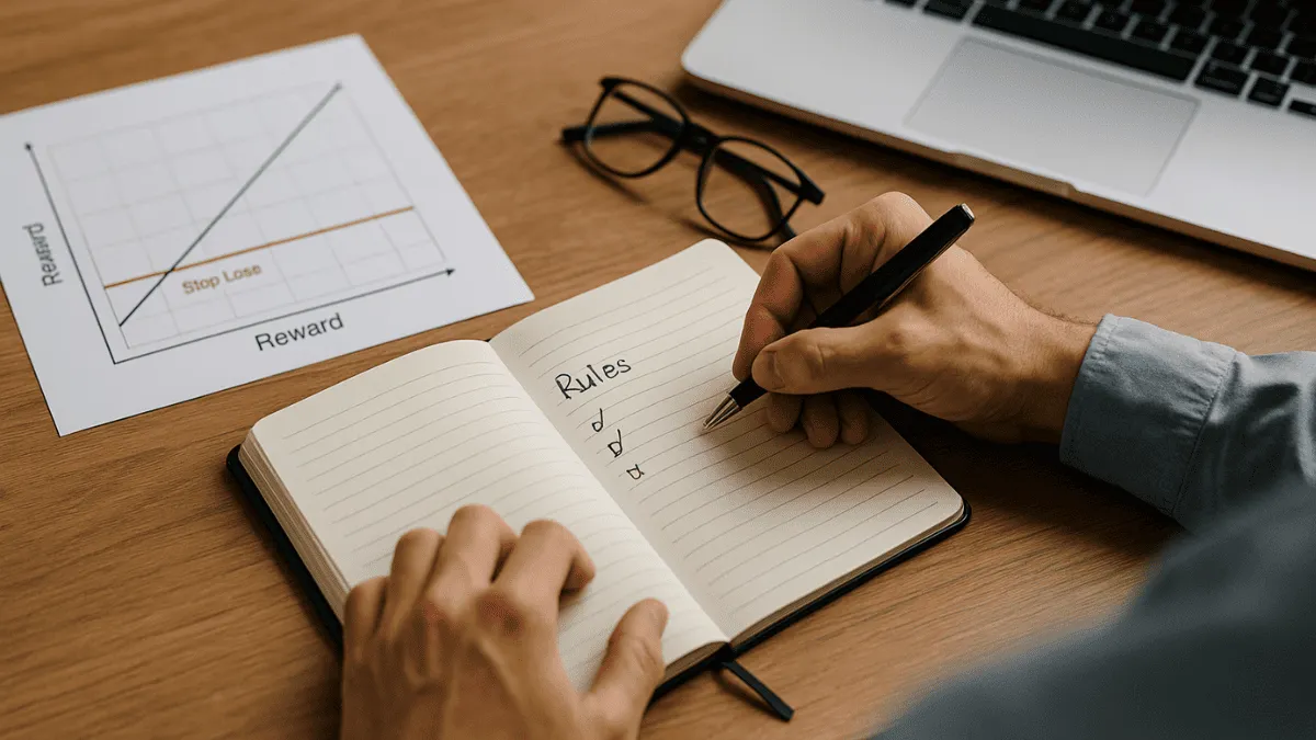 テクニック① 投資ルールを決めて「これ以上失わないライン」を明確にする