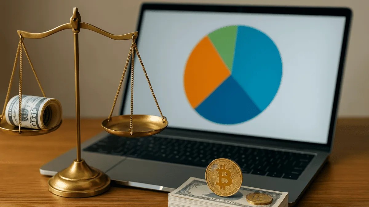 全財産の中での「仮想通貨の許容割合」を決める