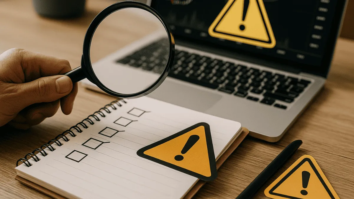 詐欺を見抜くためのチェックポイント