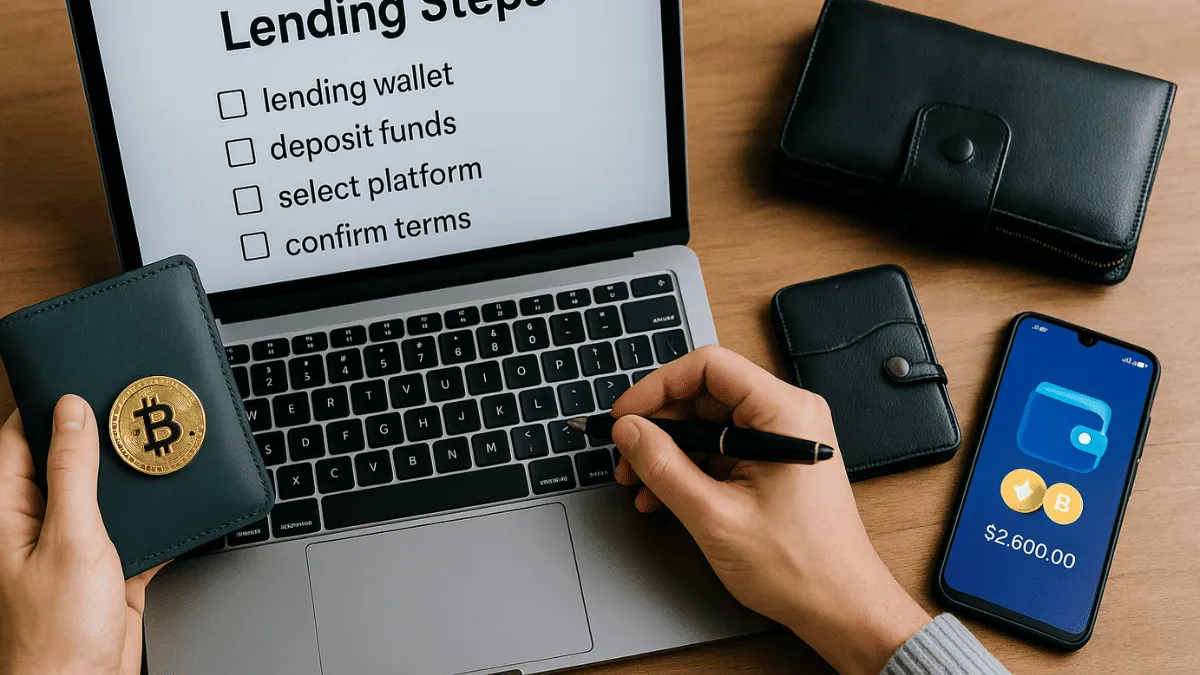 実践ステップ：レンディングを始める手順